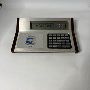 Vintage MCM,  Bob Hope Classic Digital Clock, 1970s